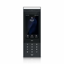 Ubiquiti Indoor/outdoor intercom - terminal for managing - residential and commercial building entry requests with Touch Pass support. - Warranty: 24M