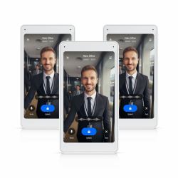 Ubiquiti Display that pairs with the - Access Intercom for visitor - screening and remote access control, to mount in multiple locations throughout - Warranty: 24M