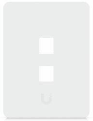 Ubiquiti Universal keystone wall plate - with paintable cover for a - clean, customizable finish. 2P - Warranty: 24M
