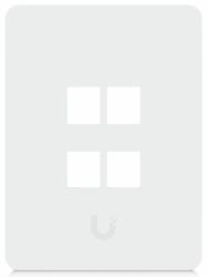 Ubiquiti Universal keystone wall plate - with paintable cover for a - clean, customizable finish. 4P - Warranty: 24M