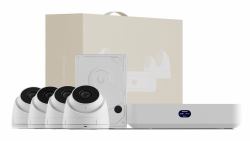 Ubiquiti UniFi Protect UNVR-KIT Compact NVR Kit with 1 x UniFi Protect NVR Instant, 4 x G5 Turret Ultra cameras and 1 x 1TB HDD