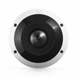 Ubiquiti All-weather vandal-resistant 12MP PoE camera with panoramic 360Â° coverage digital pan-tilt-zoom functionality and smart IR functionality.