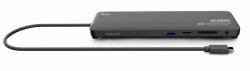 Urban Factory HUBEE MINI: USB-C DOCKING STATION MULTI DISPLAY 4K WITH POWER DELIVERY 100W 