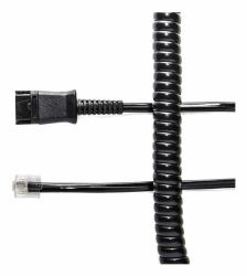 V7 BL-04S+P telephone cable 2 m Black 