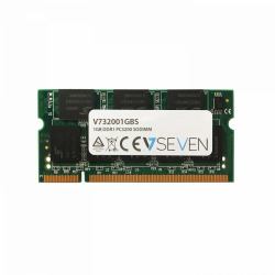 V7 1GB DDR1 PC3200 - 400mhz SO DIMM Notebook Memory Module - V732001GBS 