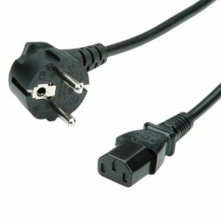 VALUE Power Cable, straight IEC Conncector 1.8 m 