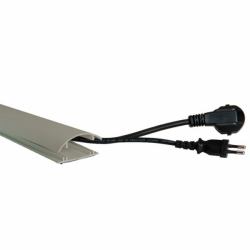 Value Cable Tunnel Organizer, Closed, 6 cm x 100 cm cable tie 