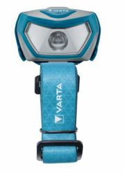 Varta 16650 101 421 Flashlight Aqua - Colour Headband Flashlight - Led - Warranty: 12M