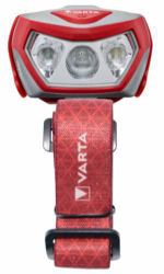 Varta Outdoor Sports H20 Pro Grey, - Red Headband Flashlight Led - Warranty: 12M