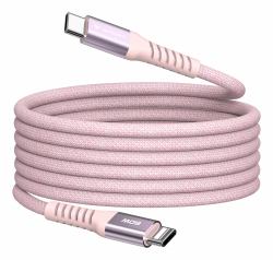 Verbatim Sync & Charge Magnetic Cable - 60W USB-C to USB-C 120 cm Pink 