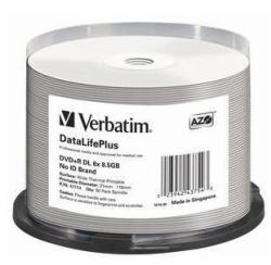 Verbatim DataLifePlus 8.5 GB DVD+R DL 50 pc[s] 