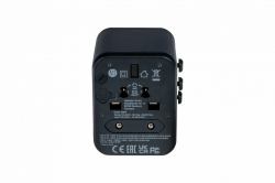 Verbatim 49544 power plug adapter Universal Black 