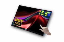 Verbatim 49592 computer monitor 39.6 cm [15.6"] 1920 x 1080 pixels Full HD LCD Touchscreen Black 