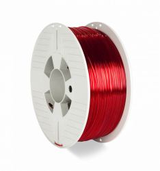 Verbatim 55054 3D printing material Polyethylene Terephthalate Glycol [PETG] Red, Transparent 1 kg 