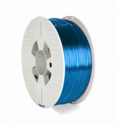 Verbatim 55064 3D printing material Polyethylene Terephthalate Glycol [PETG] Blue, Transparent 1 kg 