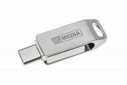 MyMedia MyDual USB 3.2 Gen 1 USB flash drive 128 GB USB Type-A / USB Type-C 3.2 Gen 1 [3.1 Gen 1] Silver 