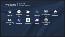 Viewsonic CDE9830 Signage Display 2.49 m [98"] Wi-Fi 500 cd/m² 4K Ultra HD Black Built-in processor Android 11 