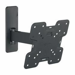 Vogel's QUICK Full-Motion TVM 1225 - Mounting kit [wall mount, adapter base] - for LCD display - steel - black - screen size: 19"-43"