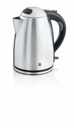 WMF Stelio 0413020012 electric kettle 1.7 L 2400 W Black, Stainless steel 