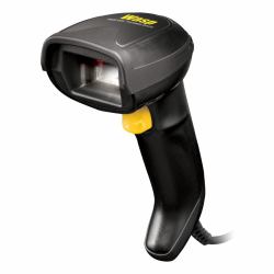 Wasp WDI4700 Handheld bar code reader 1D/2D LED Black, Yellow 