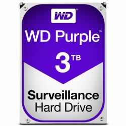 Western Digital Purple internal hard drive 3 TB 5400 RPM 64 MB 3.5" Serial ATA III 