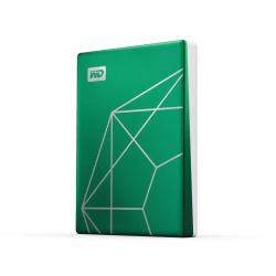 Western Digital My Passport Ultra, 20th Anniversary Edition external hard drive 2 TB 2.5" USB Type-C 3.2 Gen 1 [3.1 Gen 1] Green 