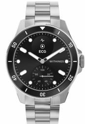 Withings ScanWatch Nova 1.6 cm [0.63"] OLED 42 mm Hybrid Black, Stainless steel GPS [satellite] 