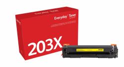 Everyday™ Yellow Toner by Xerox compatible with HP 203X [CF542X], High capacity 