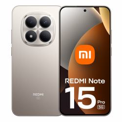 Xiaomi Redmi Note 15 Pro 5G 17.4 cm [6.83"] 8 GB 256 GB 6580 mAh Titanium 