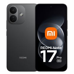 Xiaomi Redmi Note 17 Pro 5G 17.4 cm [6.83"] Dual SIM 6 GB 256 GB 8340 mAh Black 