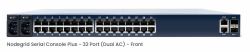 ZPE Nodegrid Serial Console Plus Nodegrid Serial Plus - Core Edition. 32-port Cisco Rolled, 2-Core CPU, 4GB DDR4, 16GB SSD, 2 SFP, 2 GbE, 2 USB 3.0. Dual AC Power, cord included. Order -cloud and app subscription. Includes Standard 2 year support and HW warranty. 