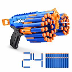 XSHOT Insanity Manic Blaster [24 Darts] ZURU 