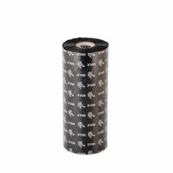 Zebra 2100 Wax thermal ribbon 600 m Black 