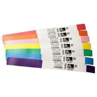 Zebra Z-Band UltraSoft Blue, White Hospital wristband 