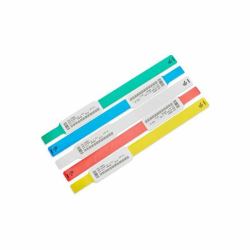 Zebra Z-Band UltraSoft Pink, White Hospital wristband 