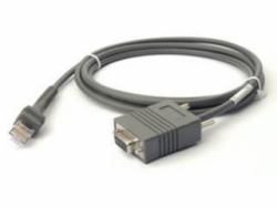 Zebra CBA-R01-S07PBR serial cable Grey 2.1336 m RS232 DB9 
