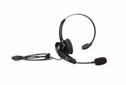 Zebra HS2100 Headset Wired Head-band Office/Call center Black 