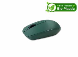 accuratus BIO M100 WIRELESS MOUSE - BT RF GREEN