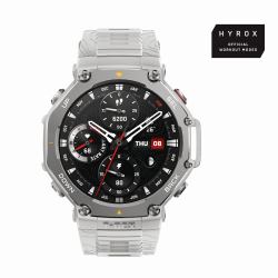 Amazfit T-Rex 3 3.81 cm [1.5"] AMOLED Digital 480 x 480 pixels Touchscreen Stainless steel GPS [satellite] 