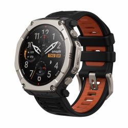Amazfit T-Rex Ultra 2 129.5 cm [51"] AMOLED 51 mm Digital 480 x 480 pixels Touchscreen Titanium Wi-Fi GPS [satellite] 