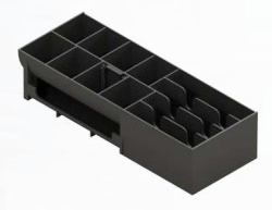 apg Solutions 20266PAC cash tray ABS synthetics Black 