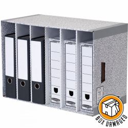 Bankers Box BOX DAMAGED - FSC System File Store Module Pack of 5