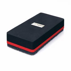 be!board Magnetic Board Eraser 130x60x26mm - Black - BA188