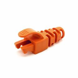 Cablenet RJ45 Snagless Strain Relief Flush Boot Orange 6.5mm 