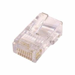 Cablenet Cat5e RJ45 UTP Round Crimp Plug Solid 