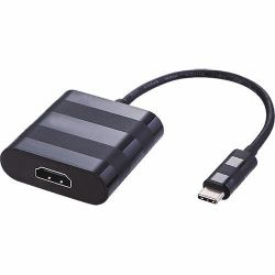 Cablenet 20cm USB 3.1c Male - HDMI 1.4b Female [4Kx2K@30Hz] Tailed Black Active 