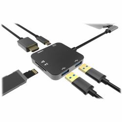 Cablenet 6 in 1 USB-C to HDMI 1.4b Docking Station 