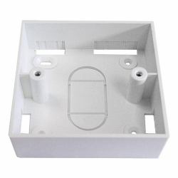 cablenet 10PK 1G PVC BACK BOX 27MM