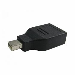 cablenet Cables Direct HDMDPM-DPF DisplayPort cable Mini DisplayPort Black 