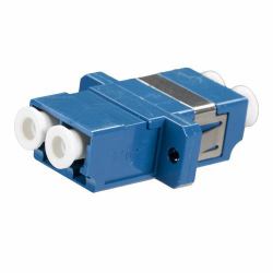 Cablenet LC Duplex SM Coupler Blue 